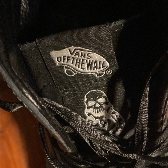 Vans Green and Black Lace-Up Boots with Signature Style Harry Potter Edition - Picture 5 of 8